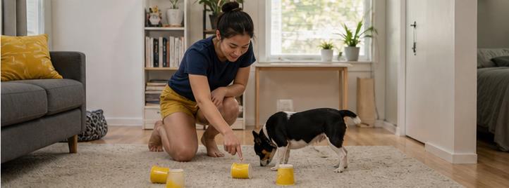 How to Keep Your Dog Busy Indoors When It Is Too Hot Outside
