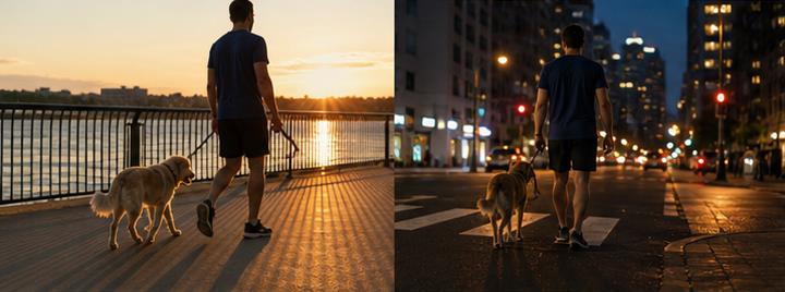 Should You Walk Your Dog Early Morning or Late Evening in Summer?
